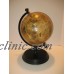 Vintage 13" High World Desk Globe With Wood Base   253797158529